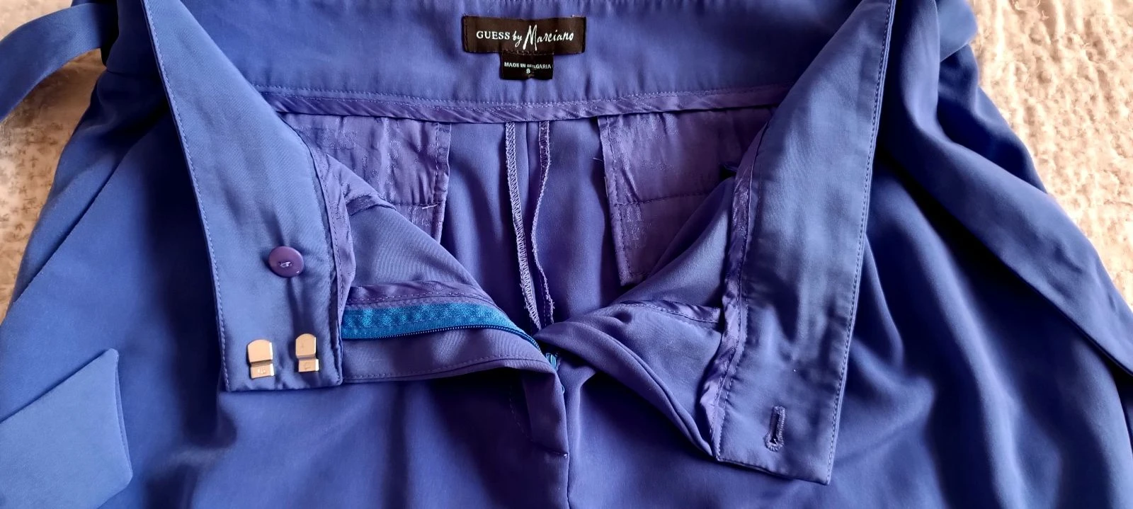 Guess by Marciano paarsblauwe broek - Maat 40/L – photo 4